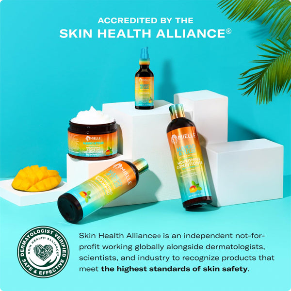 2 Pack - Mielle Organics Mango & Tulsi Nourishing Leave In Conditioner 12oz