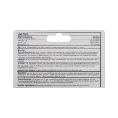 2 Pack - Signature Care 4x Medicated Toothache & Gum Pain Relief 0.33oz Signature Care