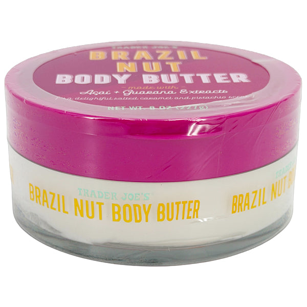 2 Pack - Trader Joe's Brazil Nut Body Butter Made With Acai 8oz