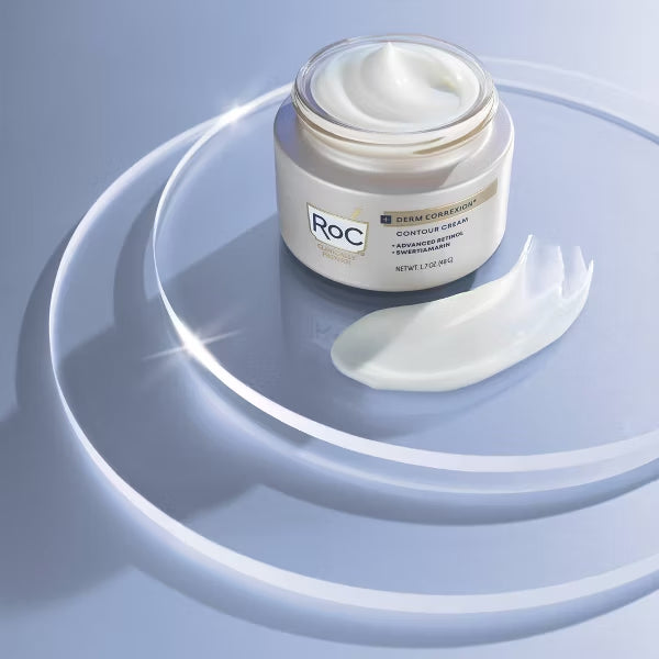2 Pack - RoC Derm Correxion Contour Retinol Cream for Face and Neck 1.7oz RoC