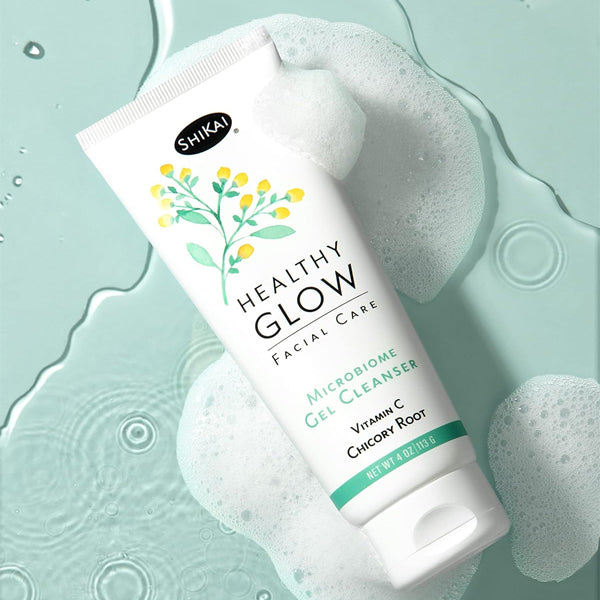 2 Pack - ShiKai Healthy Glow Microbiome Gel Face Cleanser 4oz