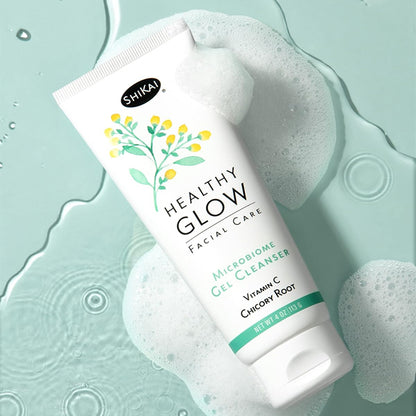 2 Pack - ShiKai Healthy Glow Microbiome Gel Face Cleanser 4oz