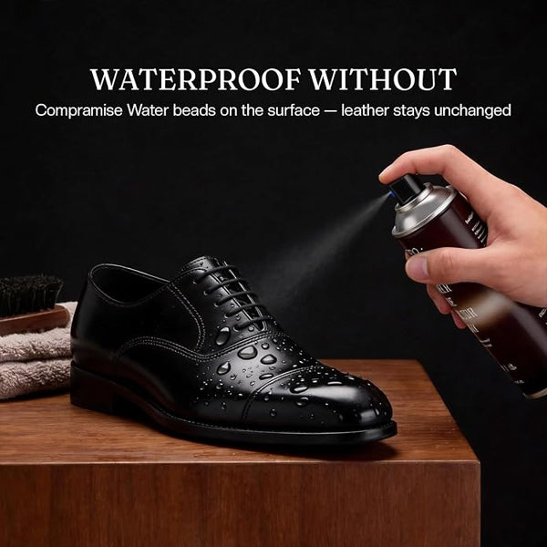 2 Pack - Kefpo Leather Protector Spray for Shoes Daily Protection for Dress Shoes 6.7oz KEFPO
