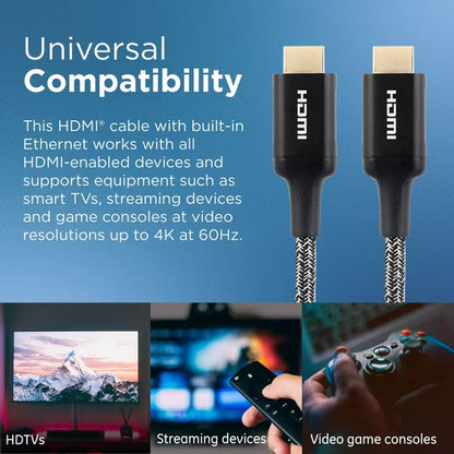 2 Pack - Philips 10' Elite Premium High-Speed 4K HDMI Cable with Ethernet