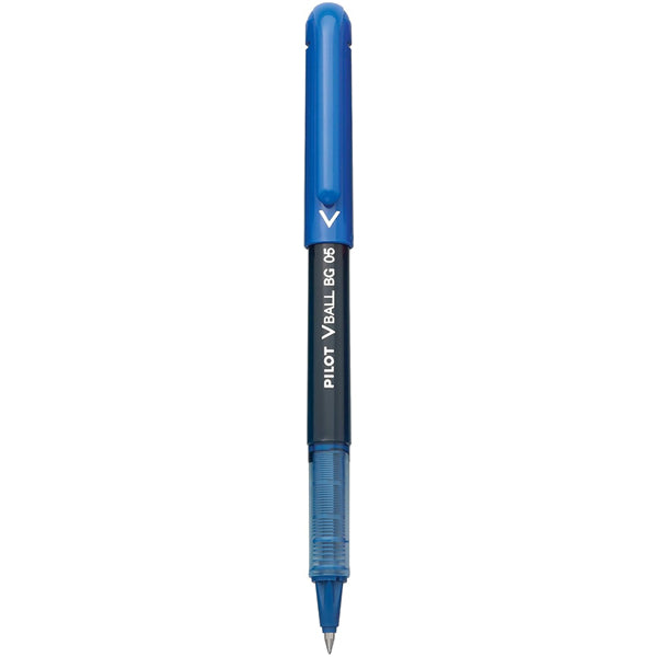 2 Pack - Pilot BeGreen VBall Rolling Ball Pens Extra Fine Point Blue Ink 12 Count