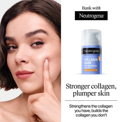 2 Pack - Neutrogena Collagen Bank Daily Face Moisturizer SPF 30 2oz