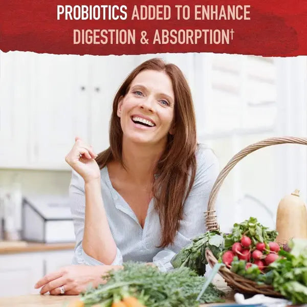 2 Pack - Garden of Life Organic Ashwagandha Supplement with Probiotics  60 Count Garden of Life