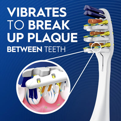 2 Pack - Oral-B Vibrating Expert Clean Battery Powered Pulsar Toothbrush Medium Oral B