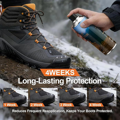 2 Pack - KEFPO Durable Water Repellent for Boots Suede, Leather, Fabric 6.76oz KEFPO