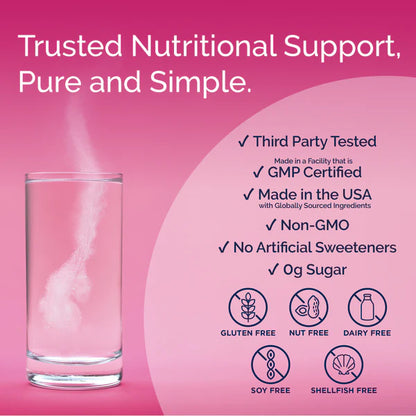 2 Pack - Replenza GLP-1 Support Daily Replenisher Mixed Berry 30 Scoops Replenza