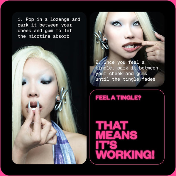 2 Pack - Blip Mint Nicotine Smoking Cessation Lozenge 2mg 27 Count