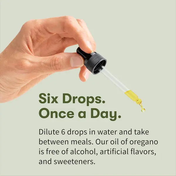 2 Pack - Garden of Life Organics Oil of Oregano Seasonal Drops 1fl oz Garden of Life
