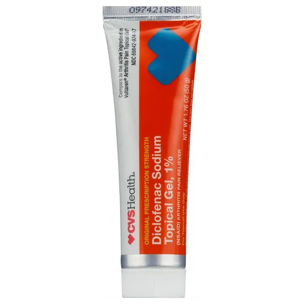 2 Pack - CVS Health Diclofenac Sodium Topical Gel 1% 1.76oz CVS