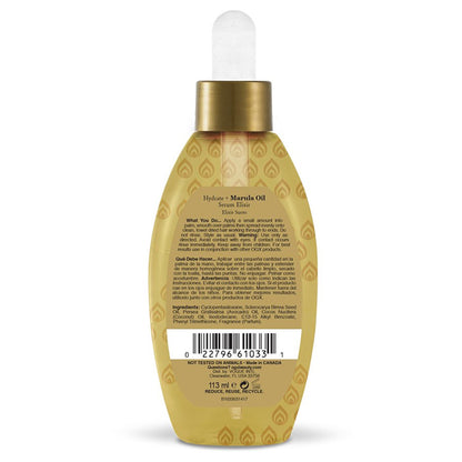 3 Pack - OGX Marula Oil Serum Elixir Hydrate Smooth Moisturize Hair Dropper