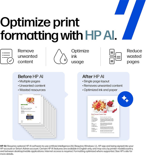 HP OfficeJet Pro 8135 Wireless All-in-One Color Inkjet Printer, Print, Scan, Copy, Fax C2VK1A HP