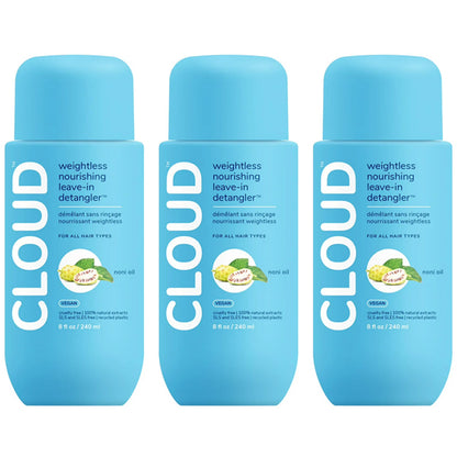 3 Pack - Cloud Weightless Nourishing Leave-in Detangler 8oz