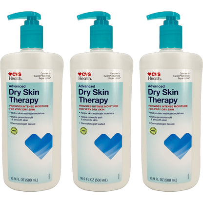 3 Pack - CVS Health Advanced Dry Skin Therapy Lotion 16.9oz CVS