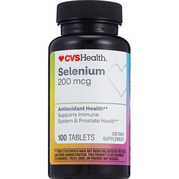 3 Pack - CVS Health Selenium 200 Mcg Antioxidant Health 100 Count CVS