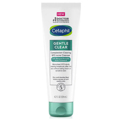 3 Pack - Cetaphil Facial Cleansers Complexion-Clearing BPO Acne Cleanser 4.2oz