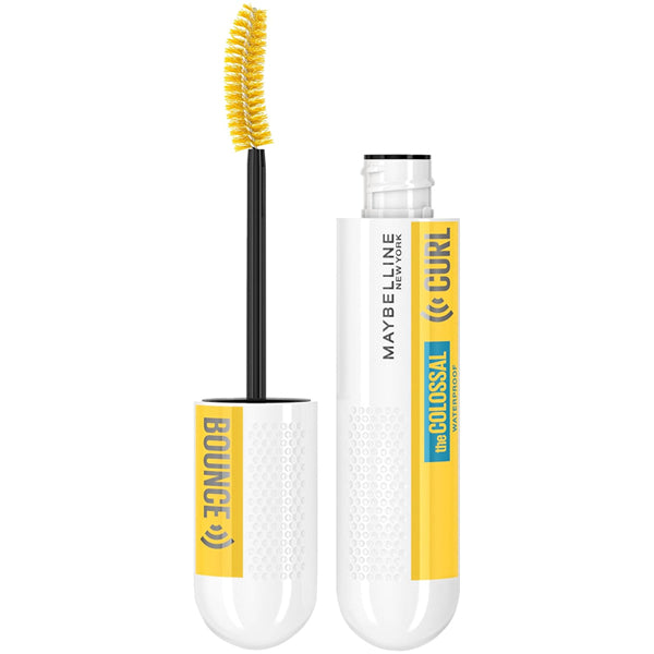 3 Pack - Maybelline Volum' Express Colossal Curl Bounce Waterproof Curling Mascara Brownish Black