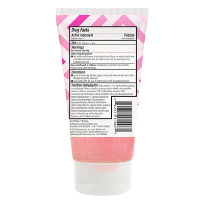 3 Pack - Solimo Oil-free Pink Grapefruit Facial Scrub 4.2oz