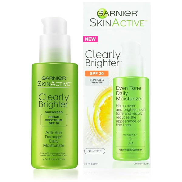3 Pack - Garnier SkinActive Clearly Brighter SPF 30 Face Moisturizer 2.5oz Garnier