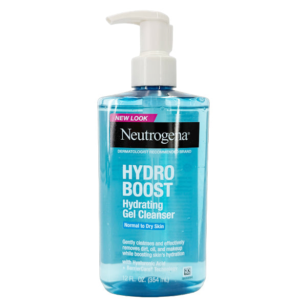 3 Pack - Neutrogena Hydro Boost Face Wash, Hydrating Facial Cleanser 12oz
