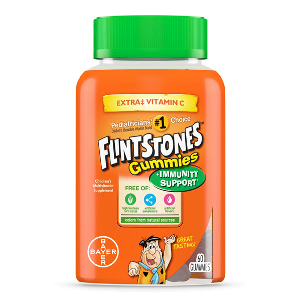 3 Pack - Flintstones Children's Multivitamin Plus Immunity Support Gummies 60 Count