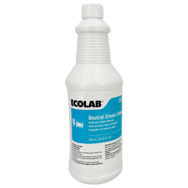 3 Pack - Ecolab Neutral Creme Multi-Purpose Cleanser 32oz 6102087