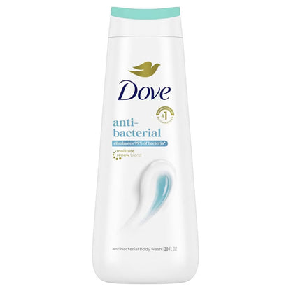 3 Pack - Dove Body Wash Antibacterial Care Cleansing Body Wash 20oz