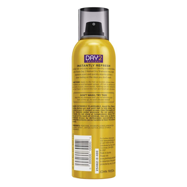 3 Pack - John Frieda Day 2 Revival Dry Shampoo Texturizing Spray 4.4oz