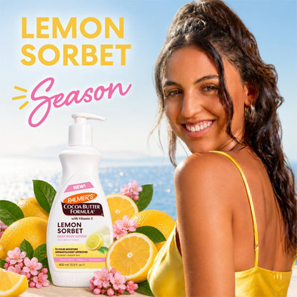 3 Pack - Palmer's Cocoa Butter Formula, Lemon Sorbet Body Lotion 13.5oz Palmer's