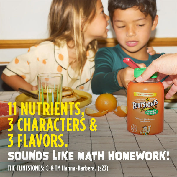 3 Pack - Flintstones Children's Multivitamin Plus Immunity Support Gummies 60 Count