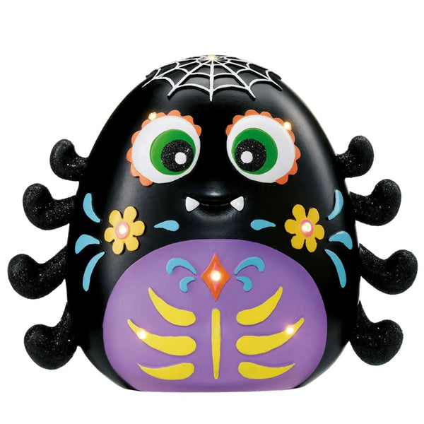 Day of the Dead LED Nightlights Dia De Lost Muertos Halloween Decor Set of 3 Unbranded