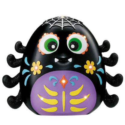 Day of the Dead LED Nightlights Dia De Lost Muertos Halloween Decor Set of 3 Unbranded