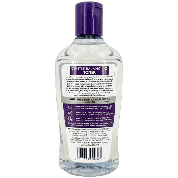 3 Pack - Dickinson's Original Witch Hazel Gentle Balancing Toner, 16oz Dickinson's