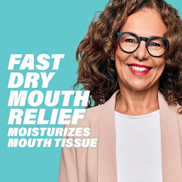 3 Pack - ACT Dry Mouth Fluoride Mouthwash Alcohol Free Soothing Mint 18oz