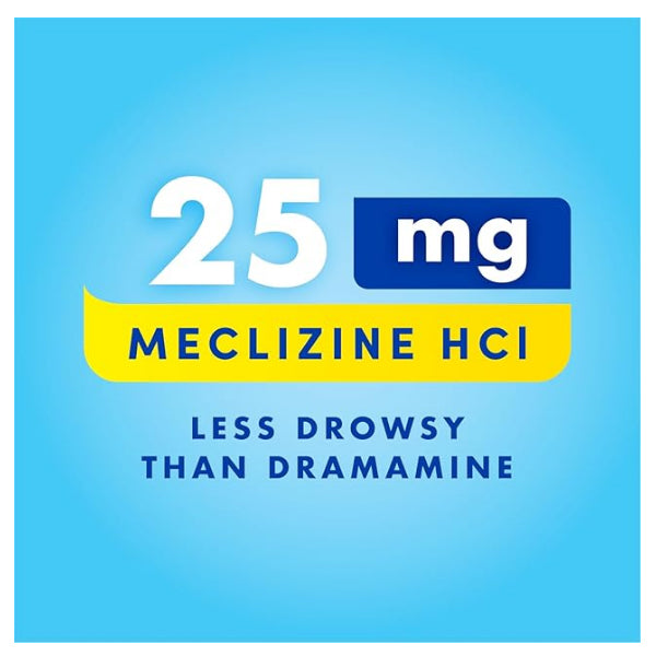 3 Pack - Bonine Non Drowsy Motion Sickness Relief Raspberry 48 Count Bonine