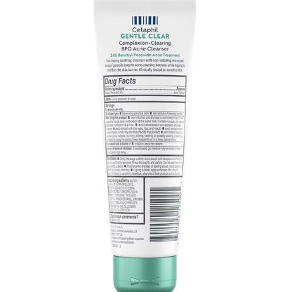 3 Pack - Cetaphil Facial Cleansers Complexion-Clearing BPO Acne Cleanser 4.2oz