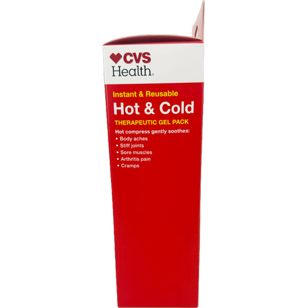 3 Pack - CVS Health Instant & Reusable Hot & Cold Therapeutic Gel Pack CVS