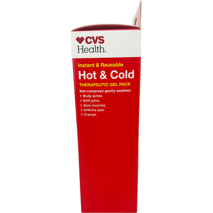 3 Pack - CVS Health Instant & Reusable Hot & Cold Therapeutic Gel Pack CVS