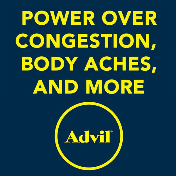 3 Pack - Advil Sinus Congestion and Pain with Ibuprofen 10 Tablets Each