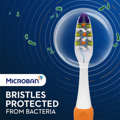 3 Pack - Oral-B Vibrating Pulsar Battery Toothbrush Expert Clean Medium Bristles