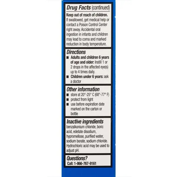 3 Pack - CVS Health Eye Allergy Relief Sterile Eye Drops 0.5oz CVS