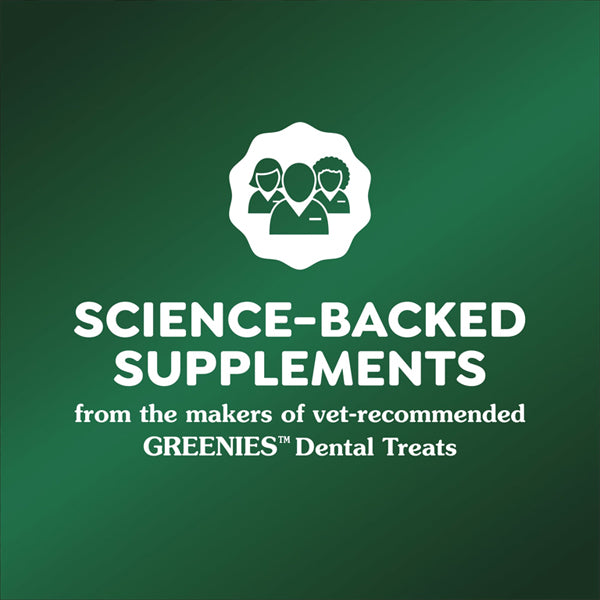 3 Pack - Greenies Dog Skin and Coat Supplements Chicken Flavor 40 Count Each Greenies