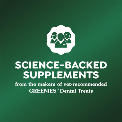 3 Pack - Greenies Dog Skin and Coat Supplements Chicken Flavor 40 Count Each Greenies
