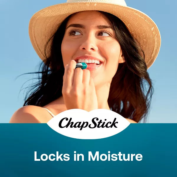3 Pack - Chapstick Active 2-in-1 Unscented Lip Balms 0.45oz 3ct Each