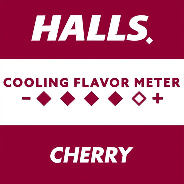 3 Pack - HALLS Cough and Throat Relief Cherry Cough Drops Value Pack 200 Count Halls