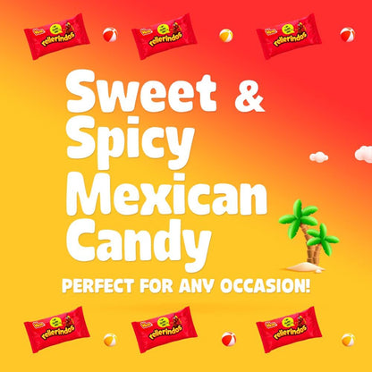 3 Pack - Vero Rellerindos Tamarind Flavor Hard Candy with Chili Pepper 60 Count