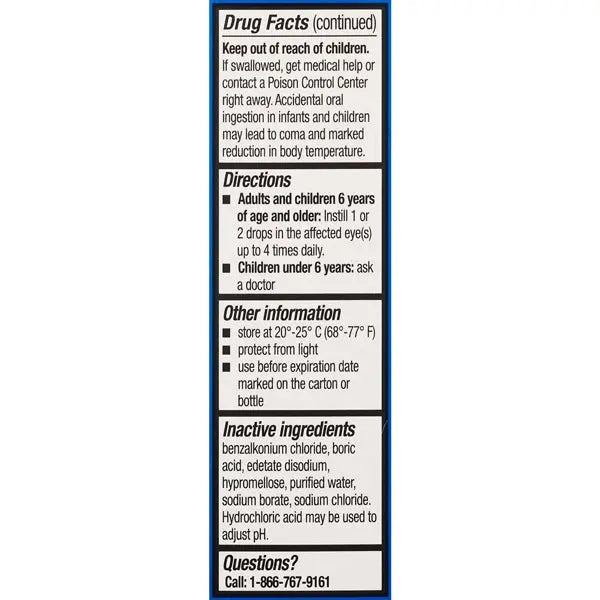 3 Pack - CVS Health Eye Allergy Relief Sterile Eye Drops 0.5oz CVS
